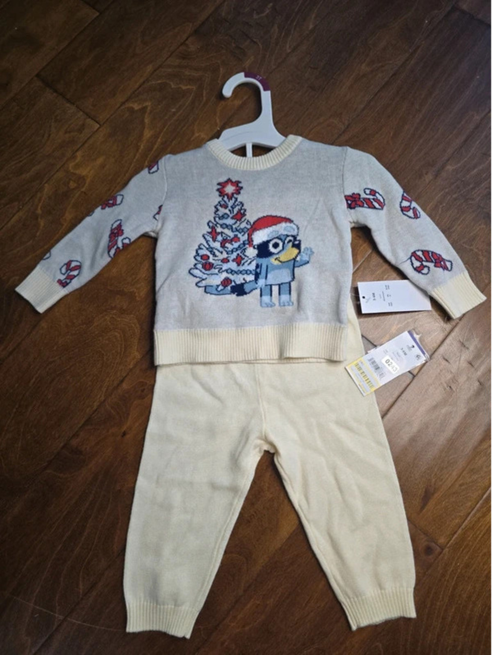 3 to 6m brand new bluey, from disney christmas outfit item, 243G6